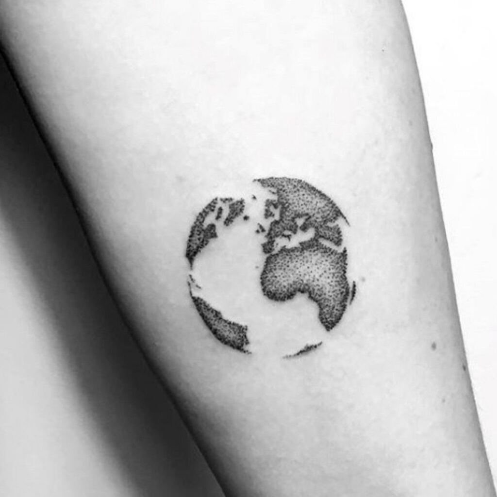 Earth Tattoo Designs 1