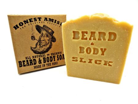 Honest Amish Beard & Body Soap (Slick)