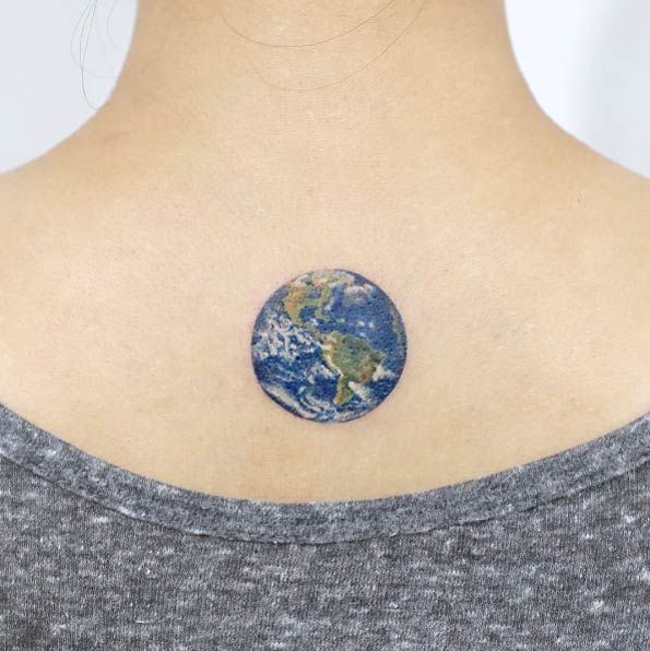 Planet Earth Tattoos 1
