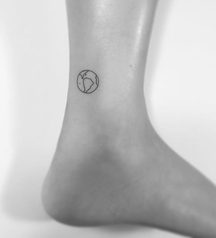 Planet Earth Tattoos 5