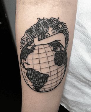 Planet Earth Tattoos 6