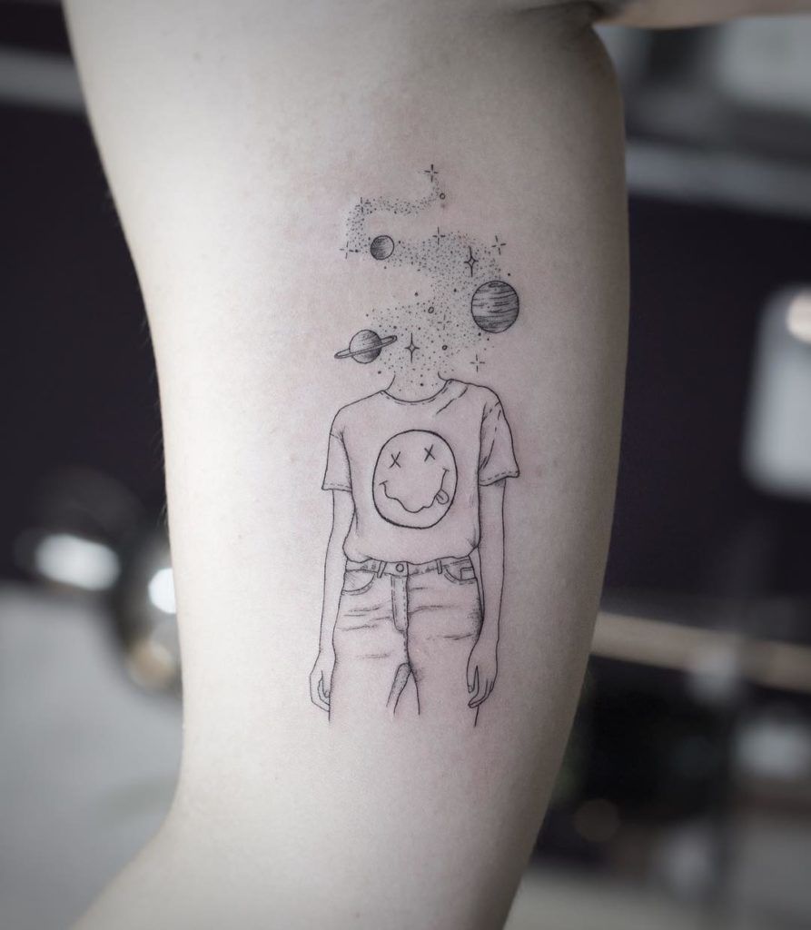 Space Tattoo Ideas 114