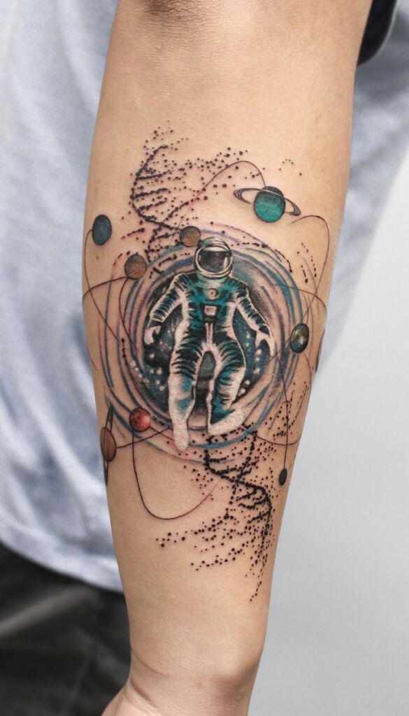 Space Tattoo Ideas 26