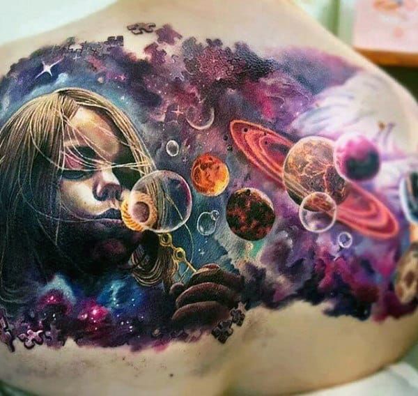 Space Tattoo Ideas 27