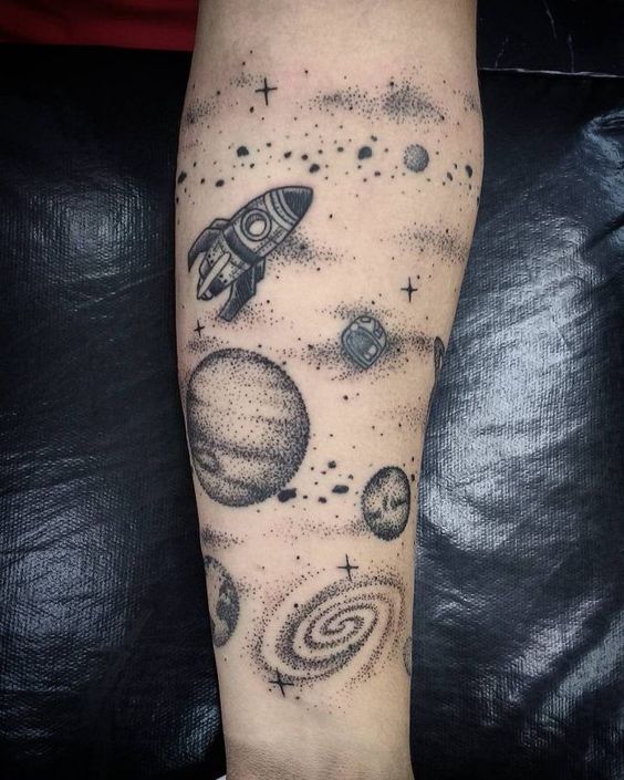 Space Tattoo Ideas 38