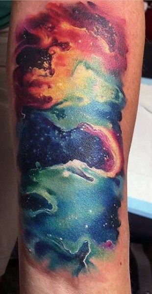 Space Tattoo Ideas 56