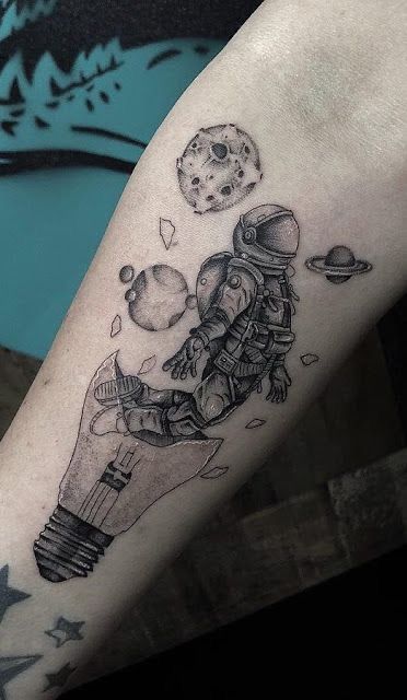 Space Tattoo Ideas 86