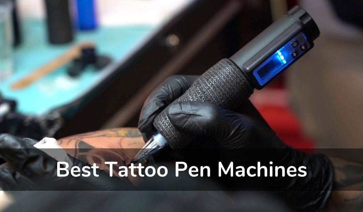 Golden Tattoo Machine - Solong Tattoo Pen Kit - wide 10