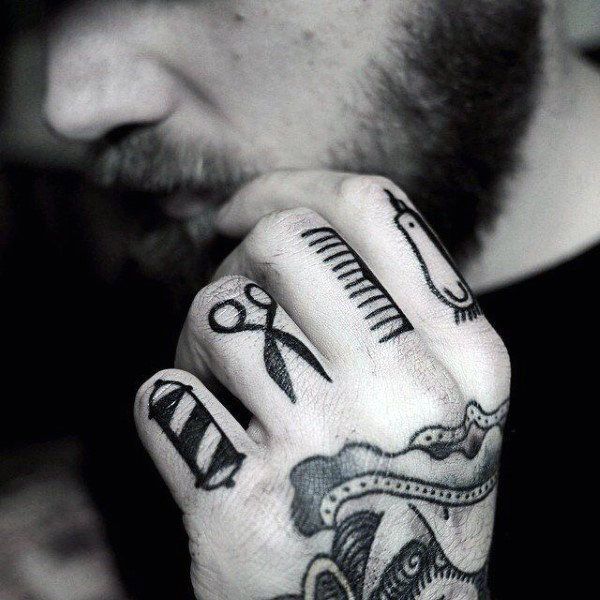 Knuckle Tattoos 77