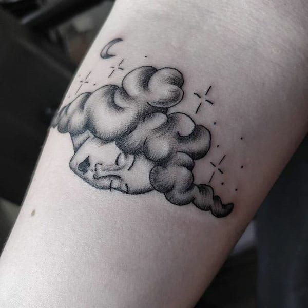 Cloud Tattoos 50