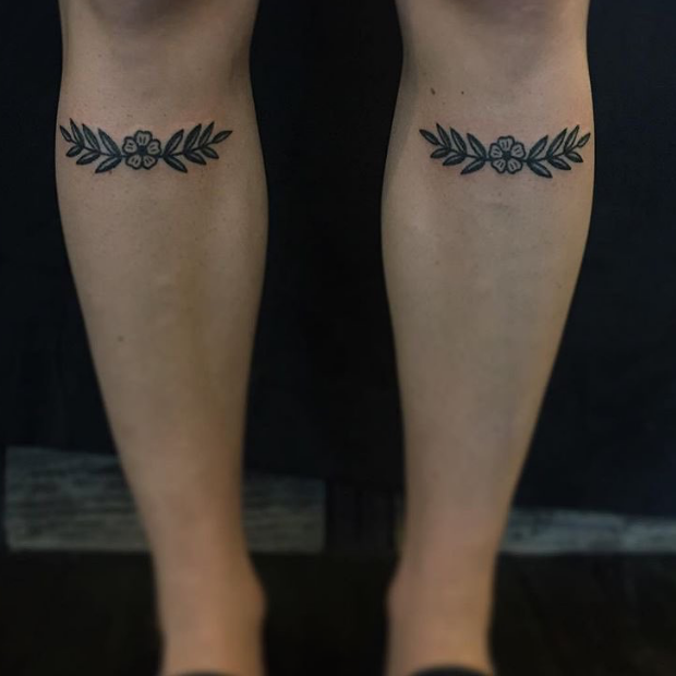 Knee Tattoos 1