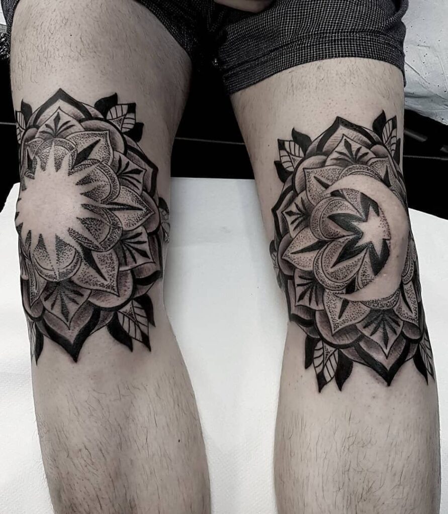 Knee Tattoos 147