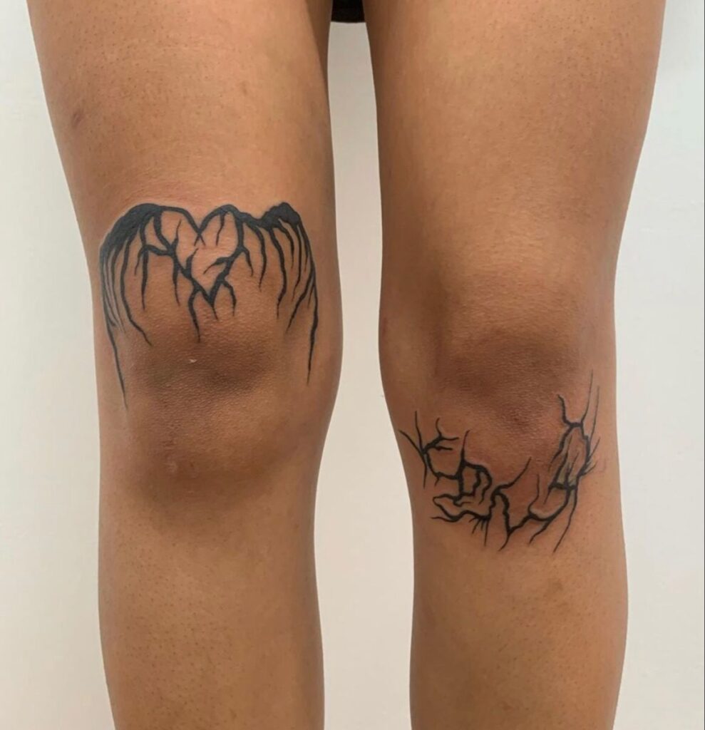 Knee Tattoos 164