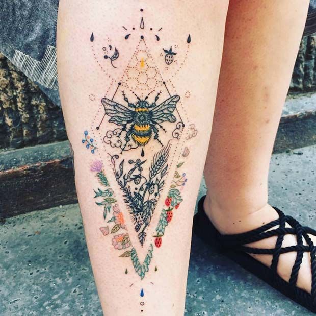 Bee Tattoos 10
