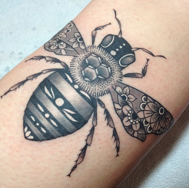 Bee Tattoos 12