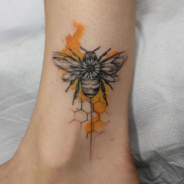 Bee Tattoos 120