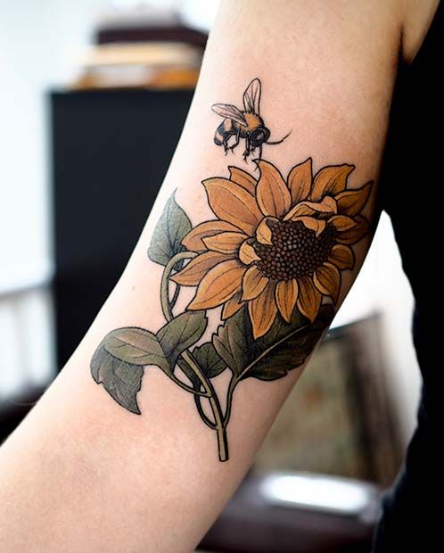Bee Tattoos 36