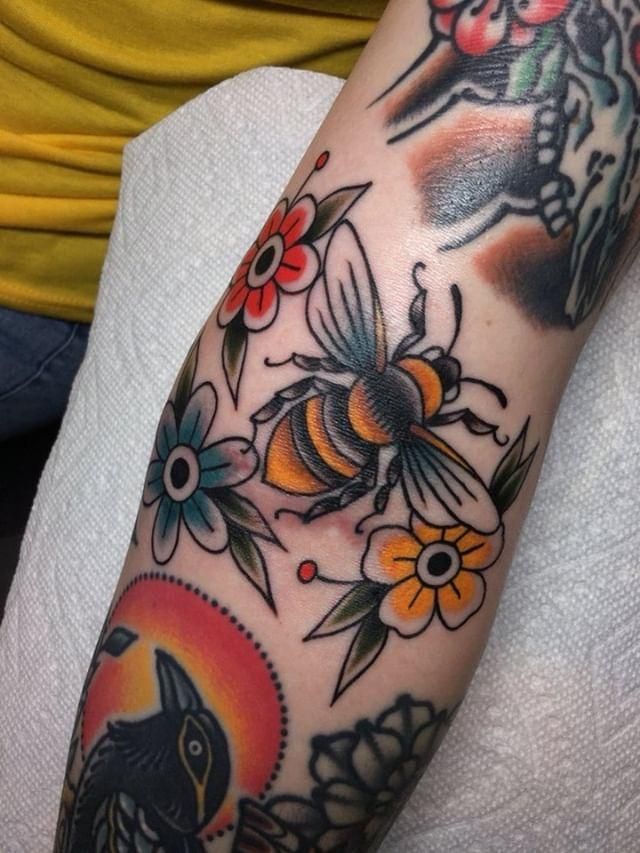 Bee Tattoos 5