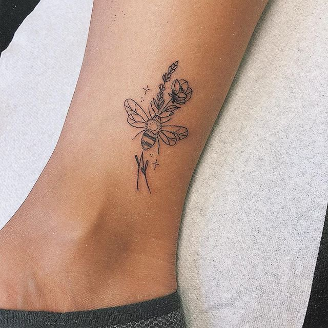 Bee Tattoos 7