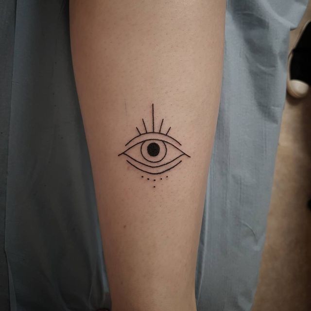 Evil Eye Tattoos 33