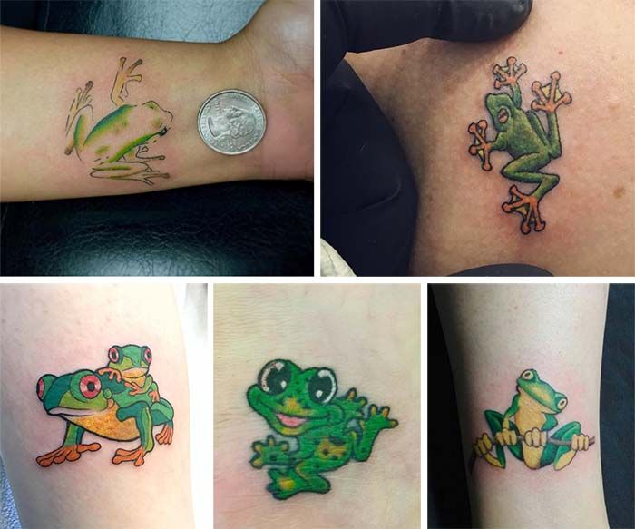 Frog Tattoos 11