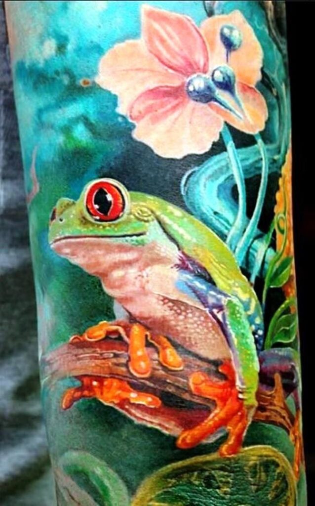Frog Tattoos 49