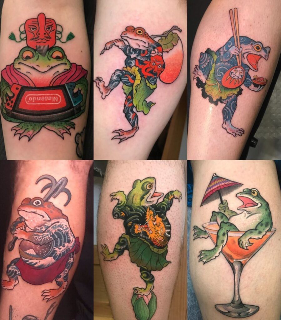Frog Tattoos 83