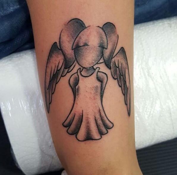 Guardian Angel Tattoos 111