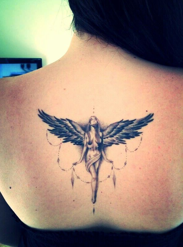 Guardian Angel Tattoos 42