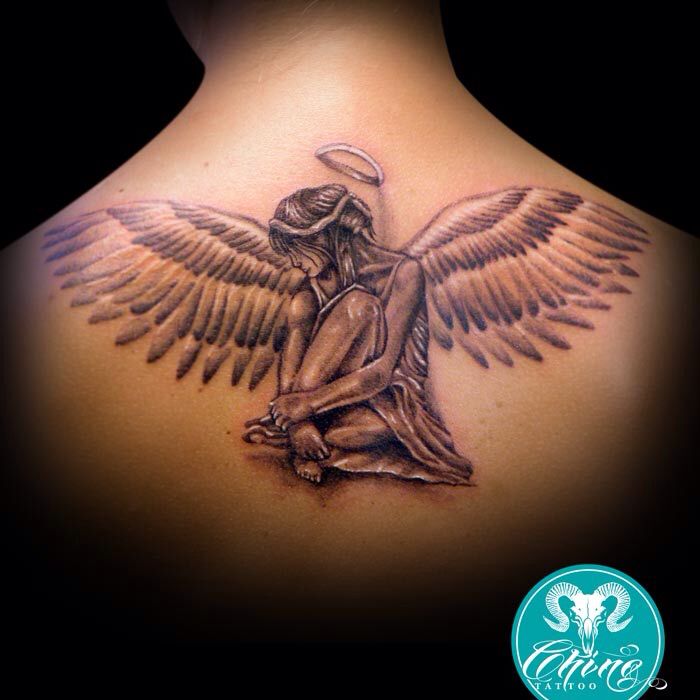 Guardian Angel Tattoos 67