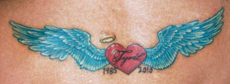 Guardian Angel Tattoos 77
