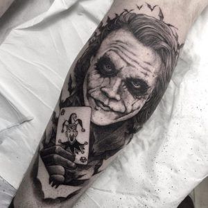 Joker Tattoos 47