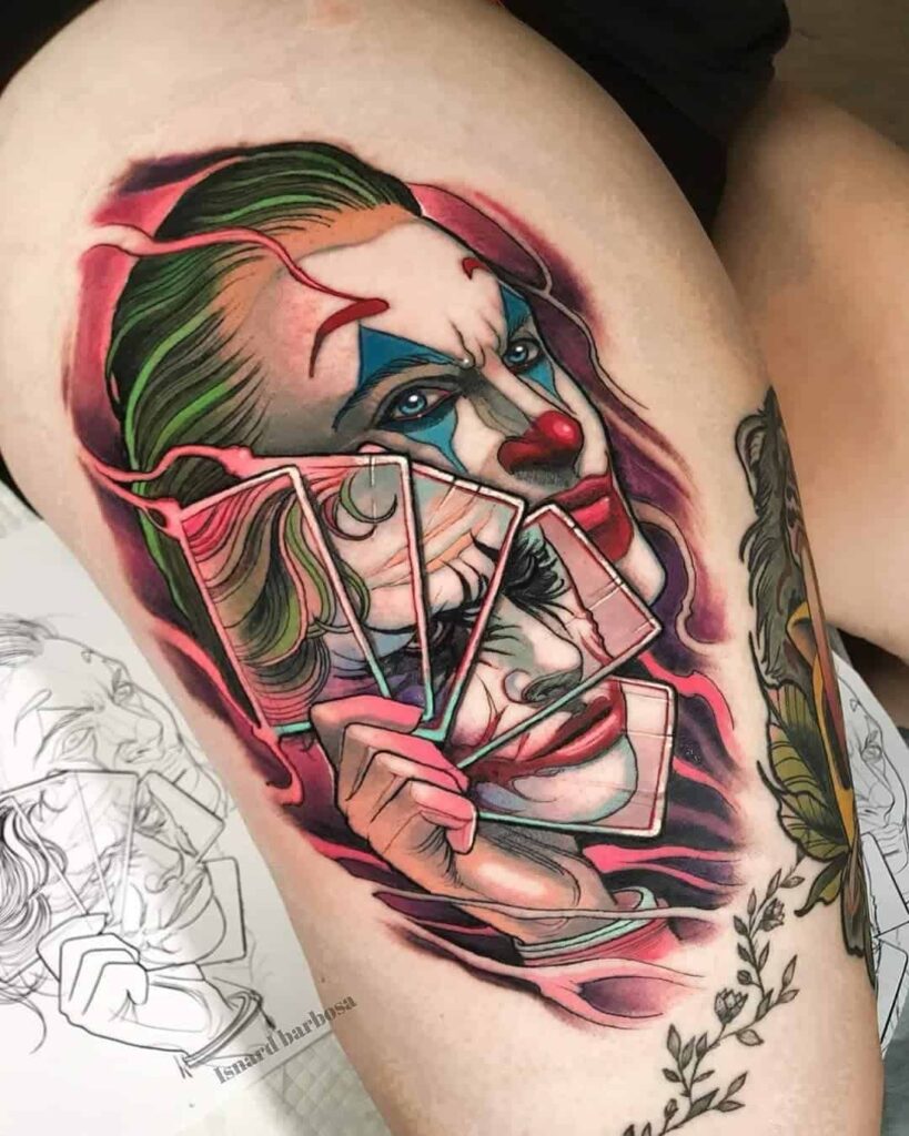 Joker Tattoos 64