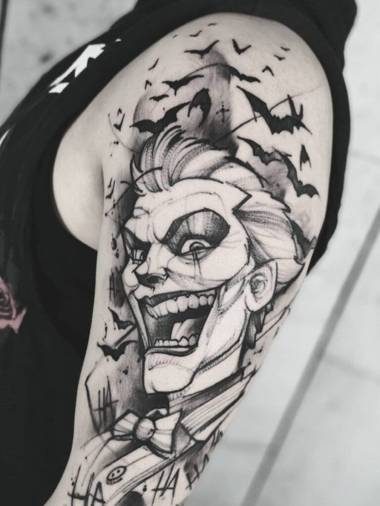 Joker Tattoos 66