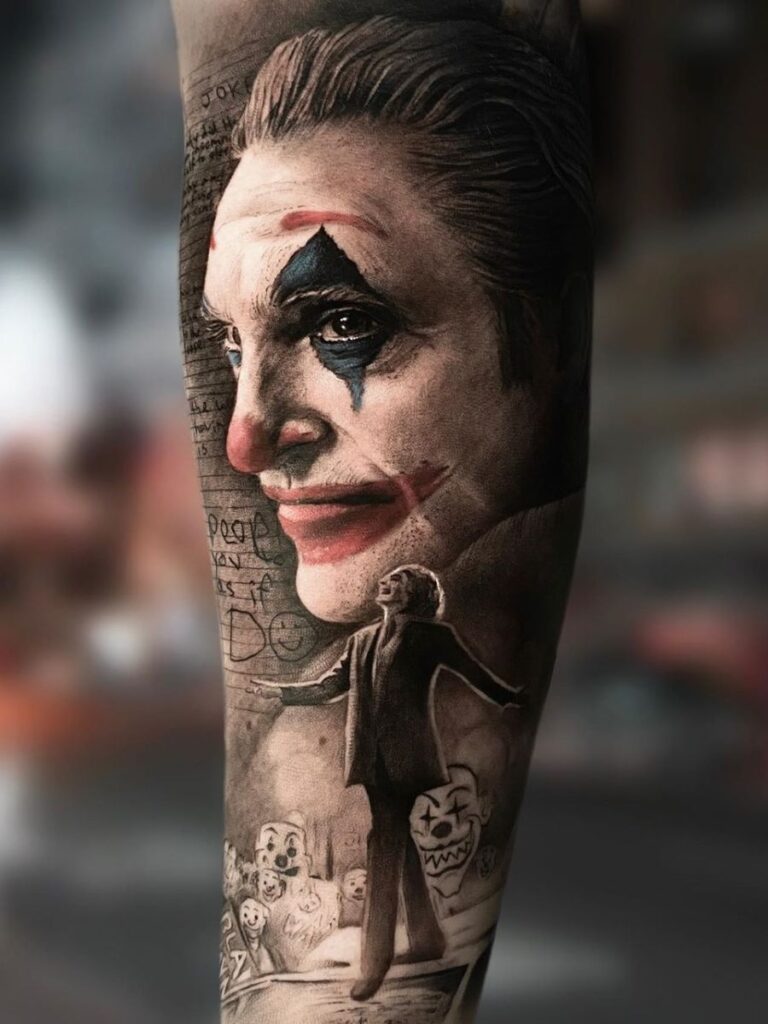Joker Tattoos 73