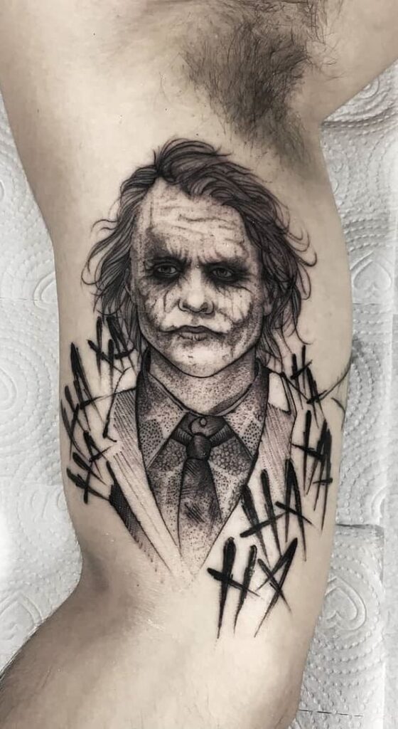 Joker Tattoos 74