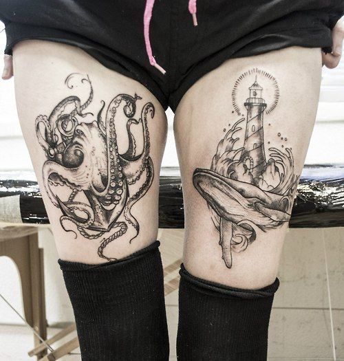 Ocean Tattoos 44