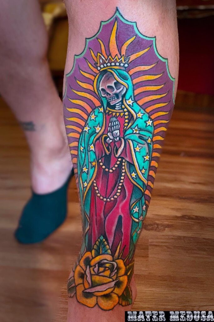 Santa Muerte Tattoos 105