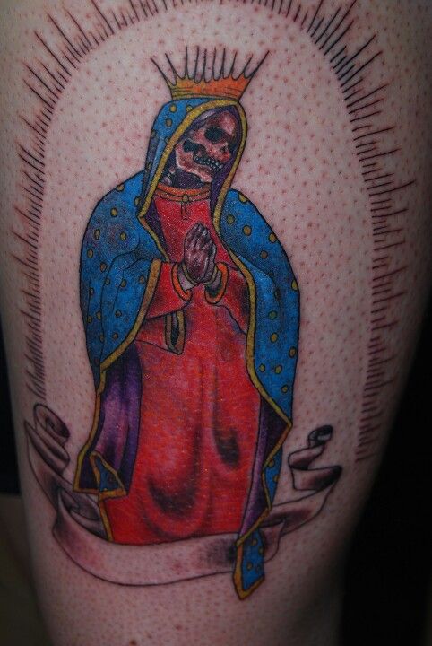 Santa Muerte Tattoos 3