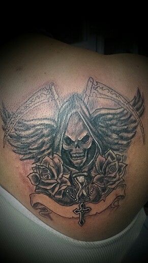 Santa Muerte Tattoos 45