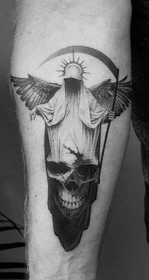 Santa Muerte Tattoos 63