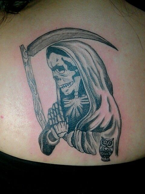 Santa Muerte Tattoos 74