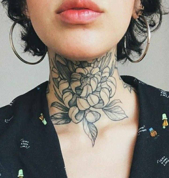 Throat Tattoos 105