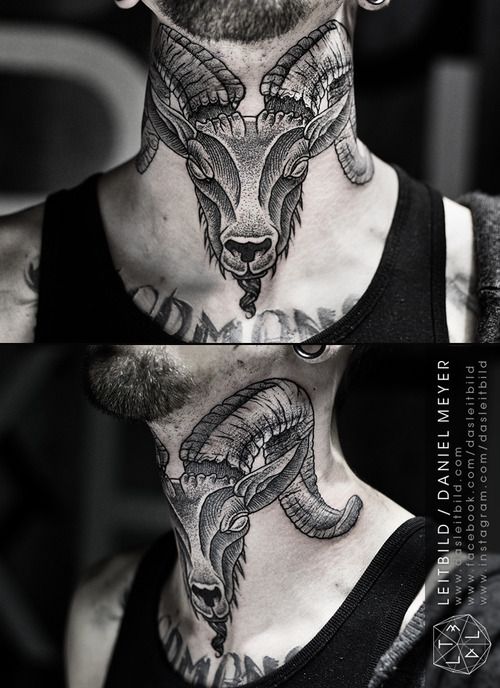 Throat Tattoos 61