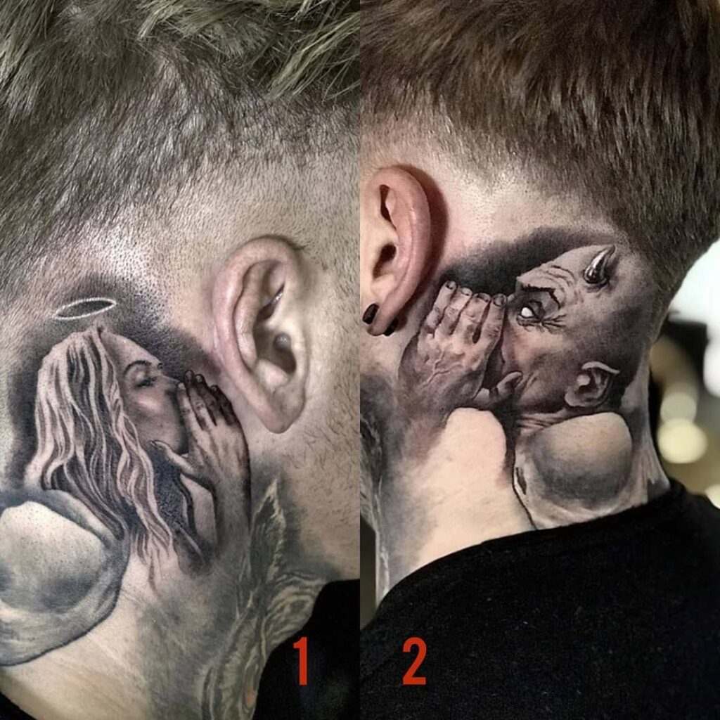 Throat Tattoos 65